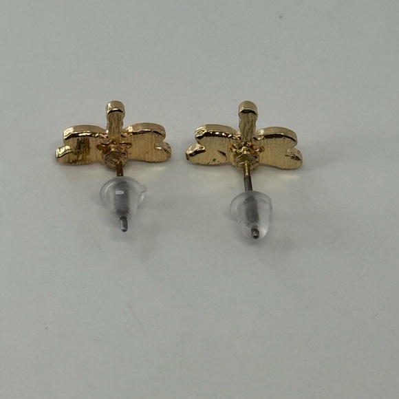 Dragonfly and Flower Earrings Set - Picture 9 of 12